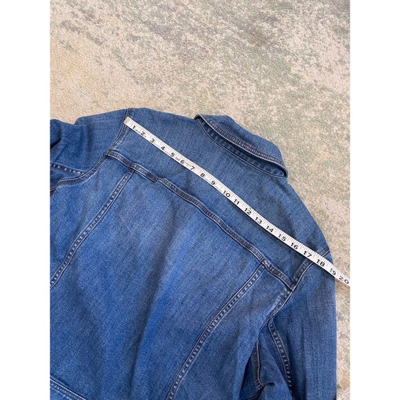 Torrid Denim First at Fit Stretch Blue Jean Jacket - Women's 2XL - Picture 7 of 7